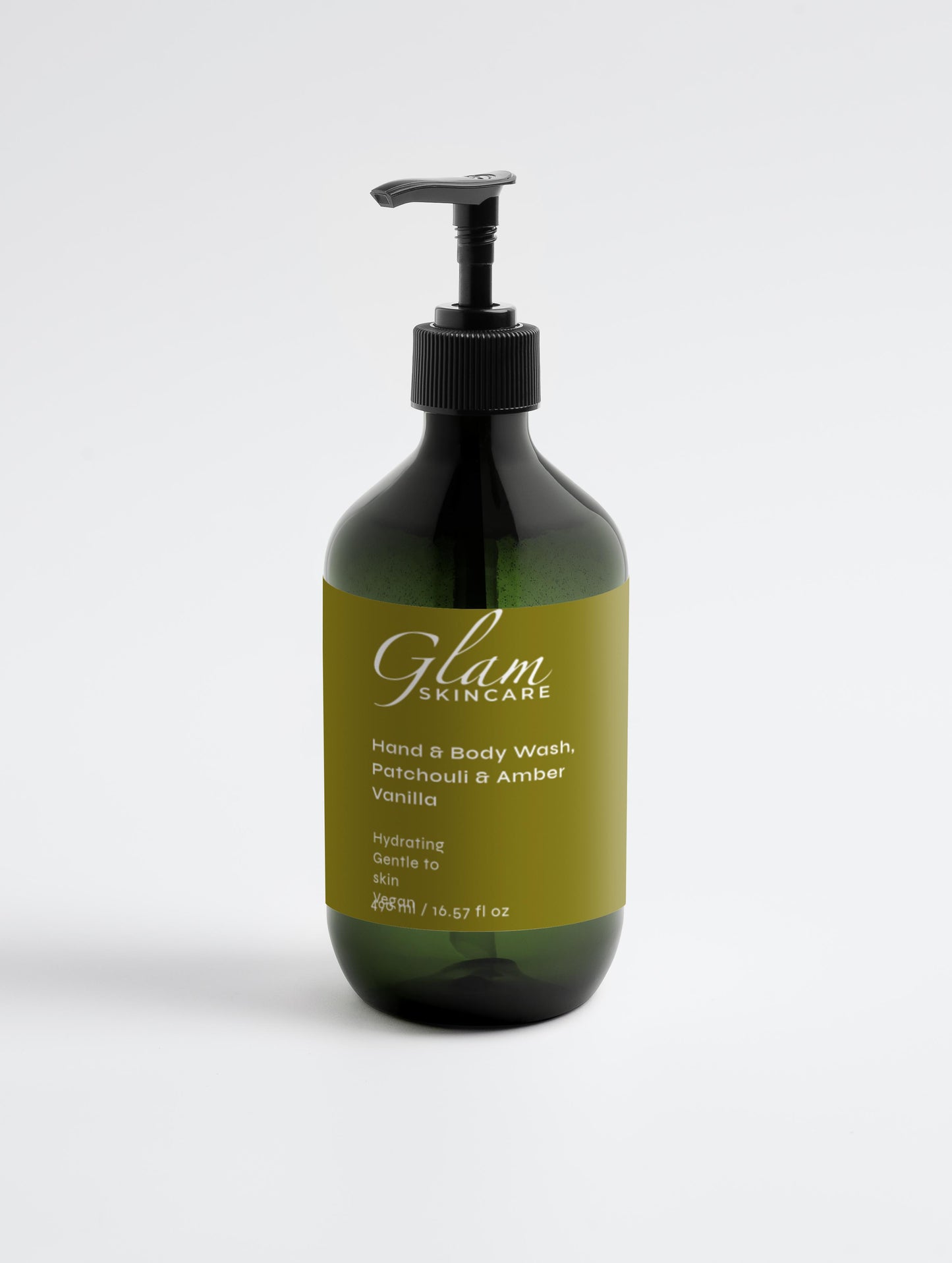 Hand & Body Wash, Patchouli & Amber Vanilla